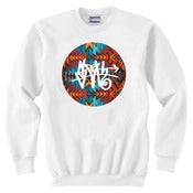 Image of Aztec SLOTH Tag White Crew Neck