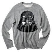 Image of SLOTH Vader Grey Crew Neck Sweater
