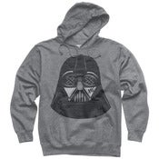 Image of SLOTH Vader Grey Pullover Hoodie