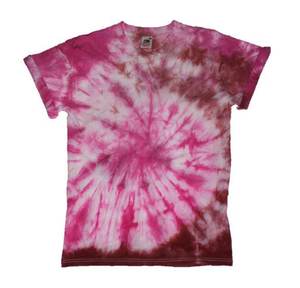 Image of Spiral Tee (Pink & Burgundy)