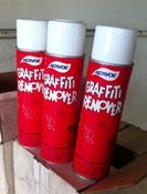 Image of Vintage Graffiti Remover Cans- FREE 