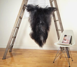 Image of Large Gray Sheepskin GR-268