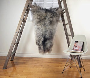 Image of Large Gray Sheepskin GR-261
