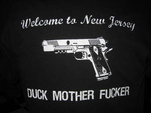 Image of DUCK MOTHERFUCKER Black Tee!