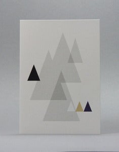 Image of Finnish Sum. Houses, White, Beige & Purple