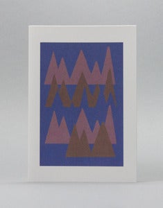 Image of Blue Slalom Card