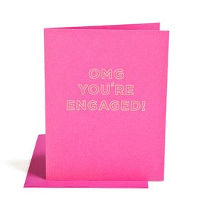 Image of OMG You're Engaged! card