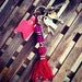 Image of Arrow Key Chain<br>Pink<br>