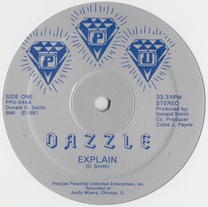 Image of PPU-045 DAZZLE / EXPLAIN / C ON THE FUNK / IN THE DISCO 12" 