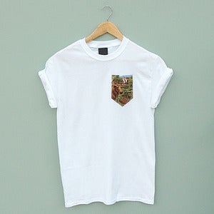 Image of Stag Pocket Tee by Patch Apparel 