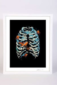 Image of FISH BONE - ART PRINT