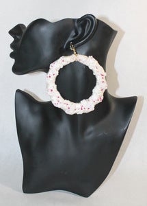 Image of "Camille" Lace Hoops