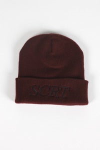 T-shirt design SCRT Beanie - Burgundy