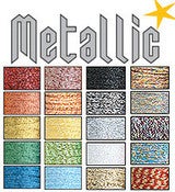Image of Metallic Floss packs by Sublime Stitching