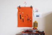 Image of Orange Line up Print
