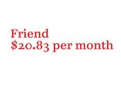 Image of Membership: Friend