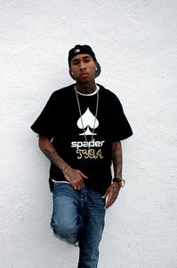 Image of TYGA in Mens Stacked Logo