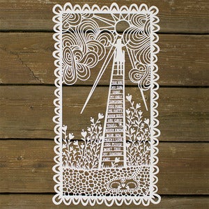 Image of You Are My Sunshine Paper Cutting