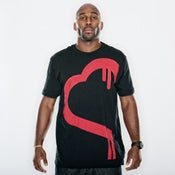 Image of BHG Black and Red Buy a Heart Give a Heart T-Shirt