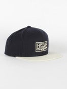 Image of TAB SNAPBACK- NAVY/CREAM