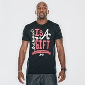 Image of BHG Intelligence is A Gift Men's Black T-Shirt  