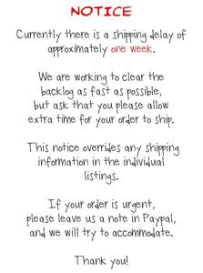 Image of IMPORTANT NOTICE