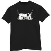 Image of Black Wired Desire T-Shirt