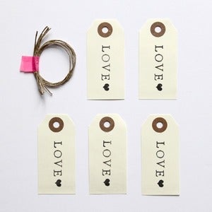 Image of Etiquettes tamponnées (x5)