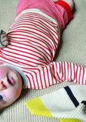 Image of FUB baby blouse, ecru-red