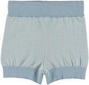 Image of FUB baby shorts, sea green - ecru