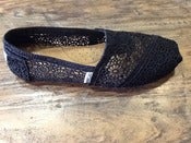 Image of Toms Crochet Black