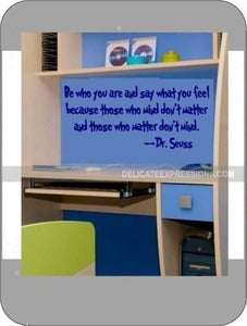 Image of Be Who You Are...Dr. Seuss