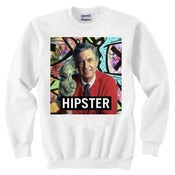 Image of HIPSTER White Crew Neck Sweater