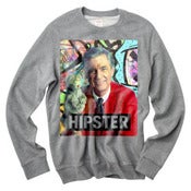 Image of HIPSTER Grey Crew Neck Sweater