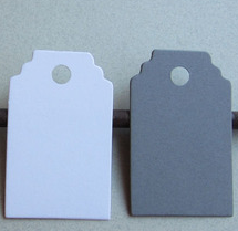 Image of Tags - Mini White and Grey