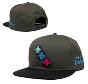 Image of NEW! Pink Dolphin Triple Cross Snapback Hat Collection