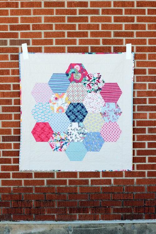 Image of Color Hex Quilt PDF Pattern
