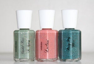 Image of Glitter polish - Spring Collection trio