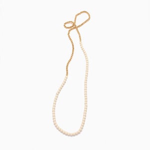 Image of Splice Strand of Beads | Bone + Golden