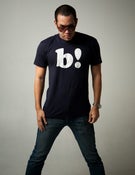 Image of b! - Navy/White