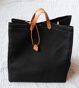 Image of Black Cotton Weekender
