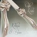 Image of Champagne Toasting Flute Intertwined Pearl