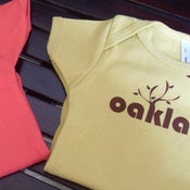 Image of Oakland Owl Short Sleeve Organic One-pieces (3-6mo, 6-12mo, 12-18mo)