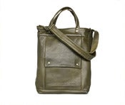 Image of Briefcase in Olive Multitone