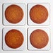 Image of 'Ginger' coaster set of 4