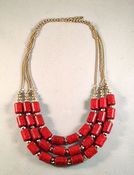 Image of Red Beads Necklace