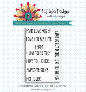 Image of Awesome Sauce Stamp Set