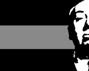 Image of alfred hitchcock painting