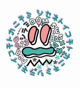 Image of DOM SEBASTIAN VINYL STICKER - FEBRUARY 2013