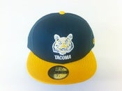 Image of Tacoma Tigers "Oakland A's" New Era Fitted Cap (Royal Sports Exclusive)